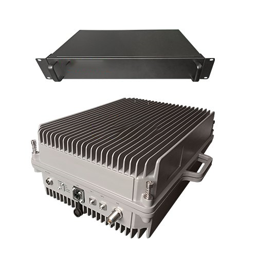  历下TETRA800数字警用集群数字光纤直放站远近端机